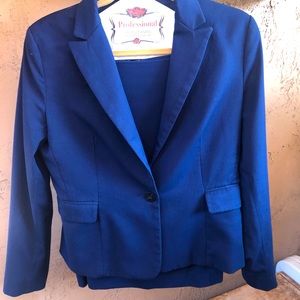 Woman’s suit, Mango, blue, size 40 (EUR)